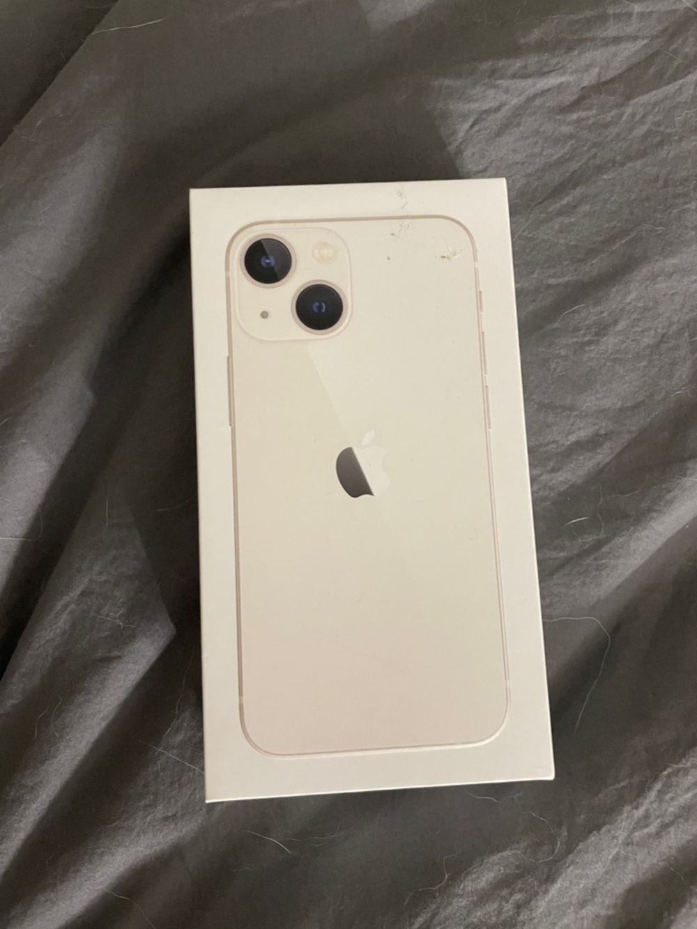 Apple iPhone box - White / Silver Dual